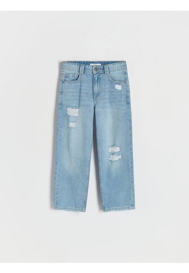 Reserved - Classic denim straight - niebieski. Kolor: niebieski