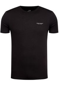 Armani Exchange T-Shirt 8NZT91 Z8H4Z 1200 Czarny Regular Fit. Kolor: czarny. Materiał: bawełna #3