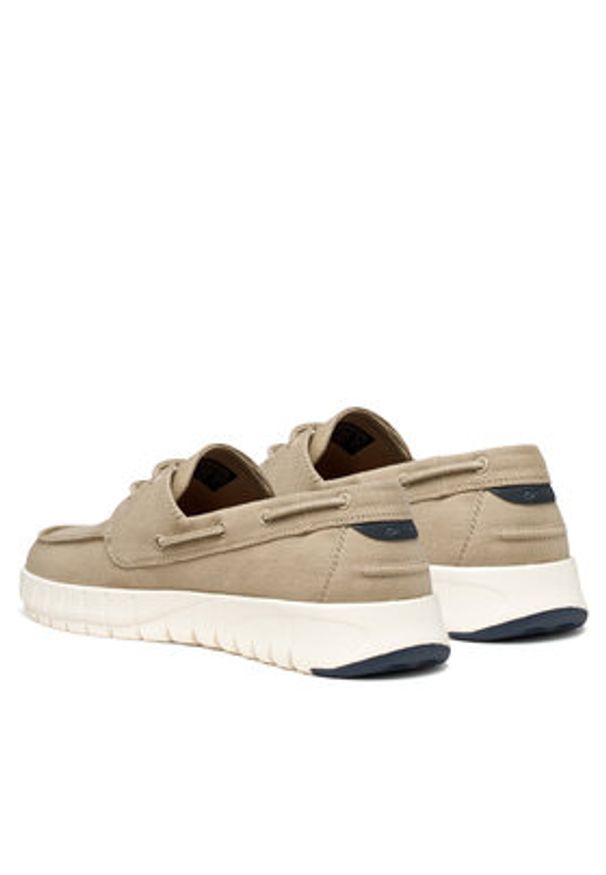 Geox Półbuty U Flextride U65MYB 00010 C5004 Beżowy. Kolor: beżowy. Materiał: materiał