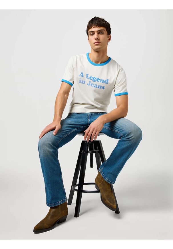 Wrangler - WRANGLER MĘSKIE SPODNIE JEANSOWE WRANGLER HORIZON AMERICAN SPIRIT 112362430