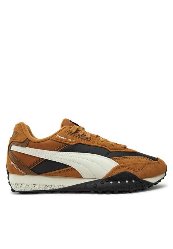 Puma Sneakersy Blktop Rider 392725 29 Brązowy. Kolor: brązowy. Materiał: skóra