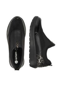 Remonte Sneakersy D2V01-04 Czarny. Kolor: czarny. Materiał: materiał, syntetyk #5