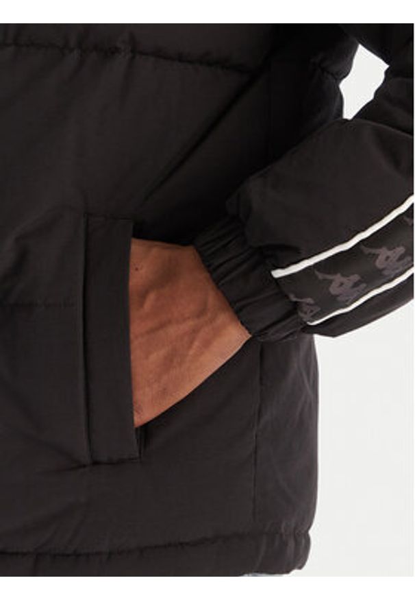 Kappa Kurtka zimowa Onrel 32222XW Czarny Comfort Fit. Kolor: czarny. Materiał: syntetyk. Sezon: zima