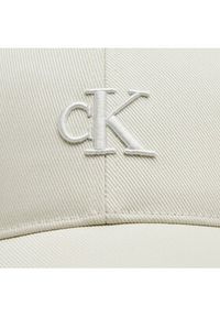 Calvin Klein Jeans Czapka z daszkiem Archive Cap K60K611978 Écru. Materiał: materiał