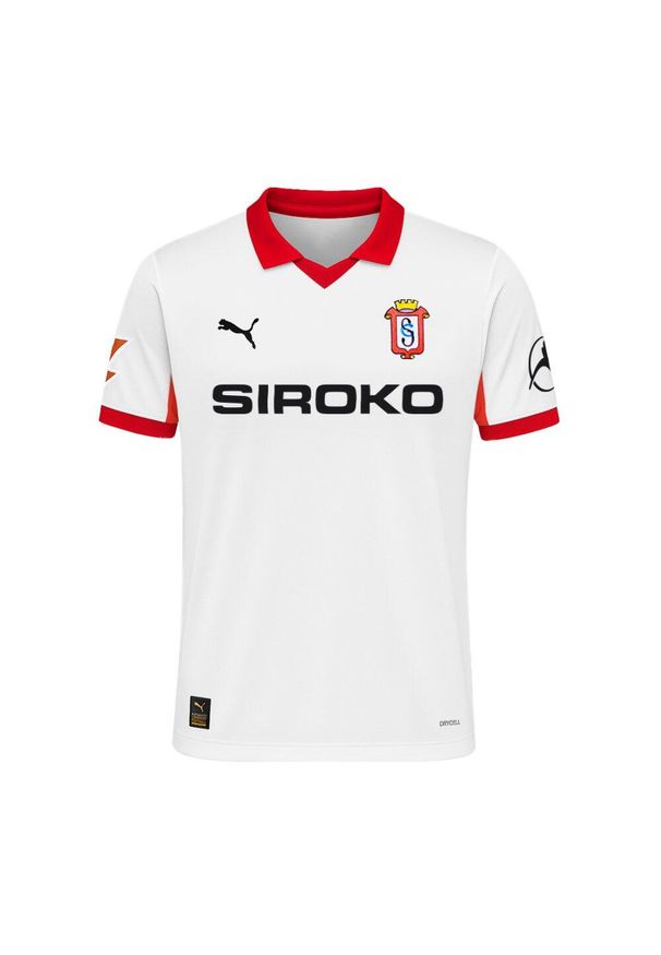 Oficjalna koszulka piłkarska puma dla real sporting de gijón Football Puma Kos. Kolor: biały. Sport: piłka nożna