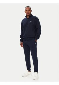 Lacoste Bluza SH8863 Granatowy Regular Fit. Kolor: niebieski. Materiał: bawełna #2