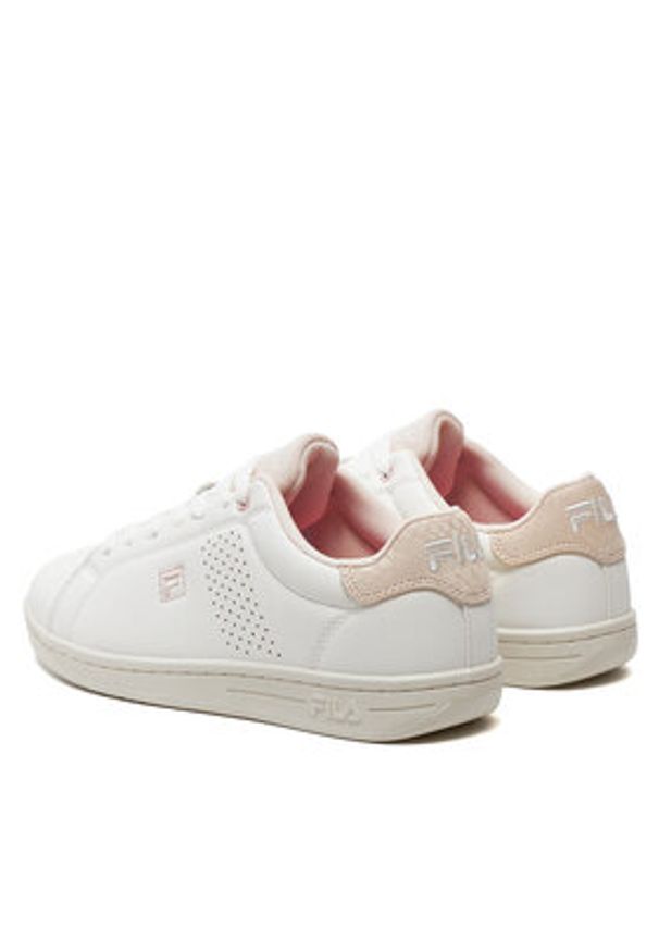 Fila Sneakersy Crosscourt 2 Nt Wmn FFW0259 Biały. Kolor: biały. Materiał: skóra