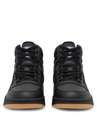 Adidas - adidas Sneakersy HOOPS 3.0 MID GY4745 Czarny. Kolor: czarny. Materiał: materiał #4