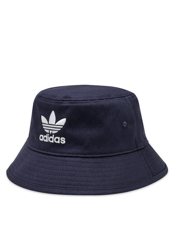 Adidas - adidas Kapelusz adicolor Trefoil Bucket HD9710 Fioletowy. Kolor: fioletowy. Materiał: materiał