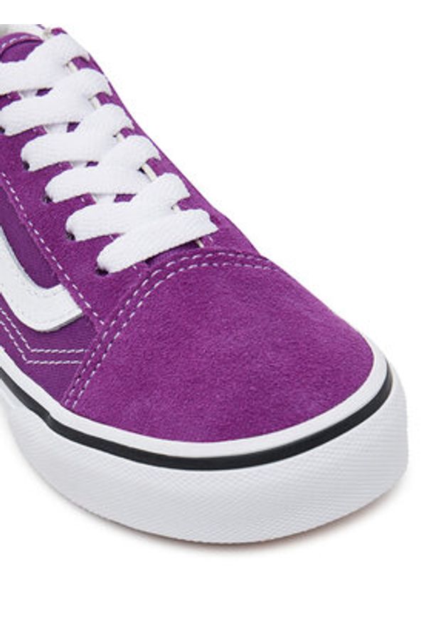 Vans Tenisówki Old Skool VN000CYVE2T1 Fioletowy. Kolor: fioletowy. Materiał: zamsz, skóra