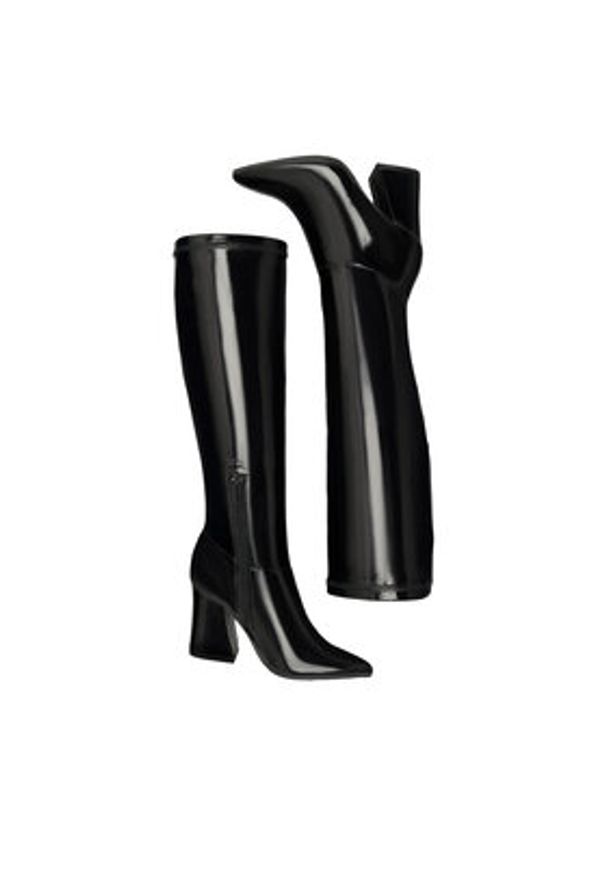Nine West Kozaki SHARLEEZ 13196H Czarny. Kolor: czarny