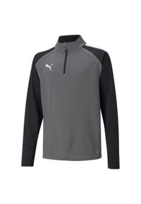 Bluza sportowa dla dzieci Puma teamLIGA. Kolor: biały, wielokolorowy, szary. Materiał: poliester