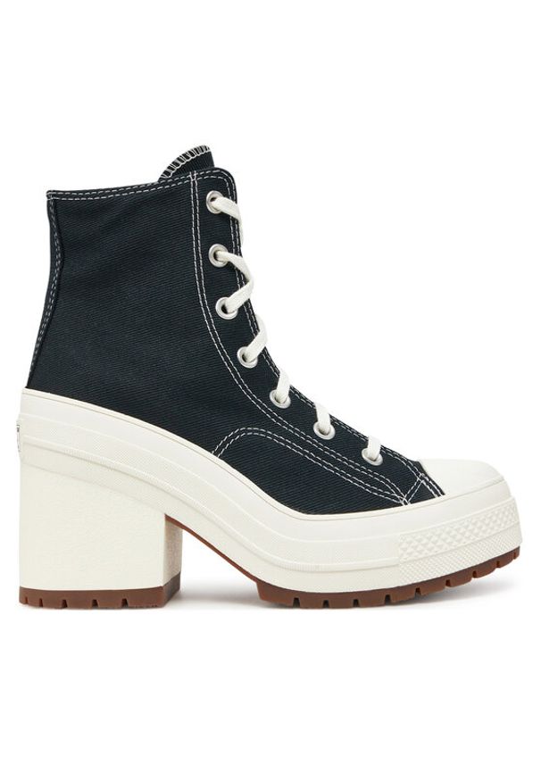 Converse Trzewiki Chuck 70 De Luxe Heel A05347C Czarny. Kolor: czarny. Materiał: materiał