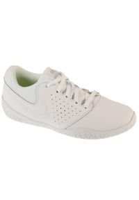 Nike - Buty sportowe Sneakersy dziewczęce, Cheer Sideline IV. Kolor: biały. Sport: turystyka piesza