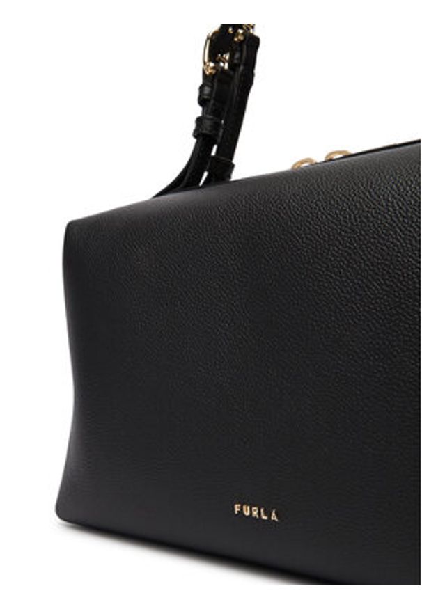 Furla Torebka Double M Boston WB01905 BX3036 KH O6000 Czarny. Kolor: czarny