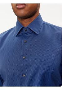Michael Kors Koszula MK0DS01251 Granatowy Modern Fit. Kolor: niebieski. Materiał: bawełna #3
