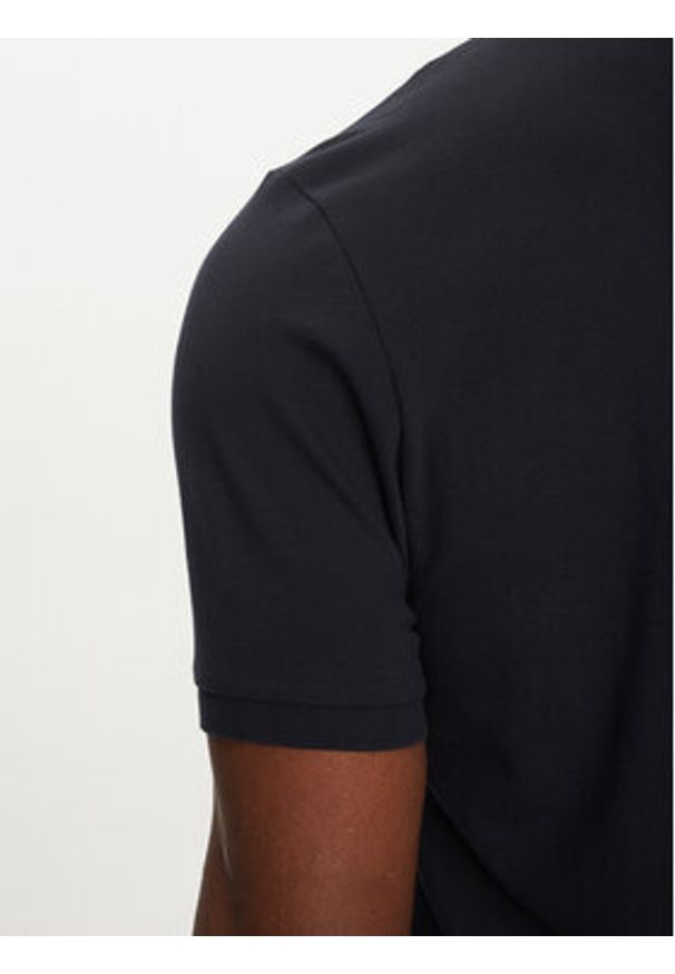 Liu Jo Polo QA5157 J0299 Granatowy Regular Fit. Typ kołnierza: polo. Kolor: niebieski. Materiał: bawełna