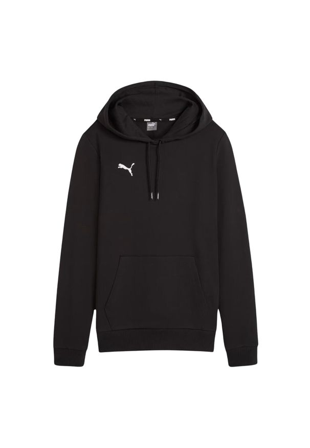 Puma - Damska Bluza Z Kapturem Team Goal Casual. Typ kołnierza: kaptur. Kolor: czarny