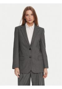 TOMMY HILFIGER - Tommy Hilfiger Marynarka WW0WW48262 Szary Relaxed Fit. Kolor: szary. Materiał: syntetyk #1