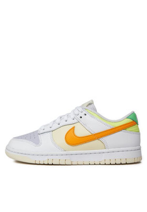 Nike Sneakersy Dunk Low FJ4742 100 Kolorowy. Materiał: skóra. Wzór: kolorowy