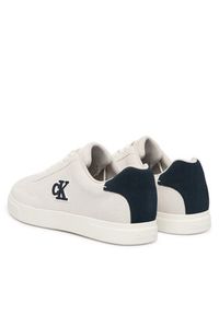 Calvin Klein Sneakersy Low Prof Cupsole Su HM0HM02125 Écru. Materiał: zamsz, skóra #3