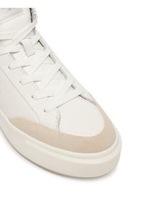 Calvin Klein Sneakersy Basket Cups High Laceup Lth Mix YW0YW02024 Biały. Kolor: biały. Materiał: skóra #2