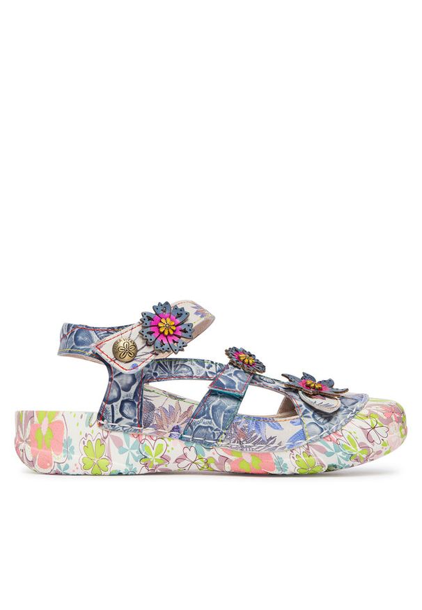 Sandały Laura Vita. Kolor: niebieski