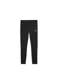 Puma - Damskie legginsy Essentials z poliestru PUMA. Kolor: czarny. Materiał: poliester. Wzór: nadruk. Sport: bieganie #1