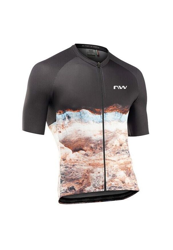NORTHWAVE - Jersey Northwave Earth. Kolor: czarny. Materiał: jersey. Sport: kolarstwo