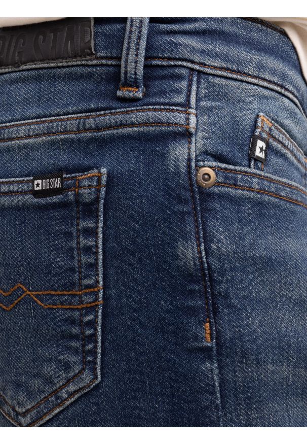 Big-Star - Jeansy chłopięce skinny granatowe Eric 541. Okazja: na co dzień. Kolor: niebieski. Materiał: jeans. Styl: sportowy, młodzieżowy, casual