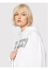 Levi's® Bluza Graphic Standard 18487-0106 Biały Regular Fit. Kolor: biały. Materiał: bawełna #5