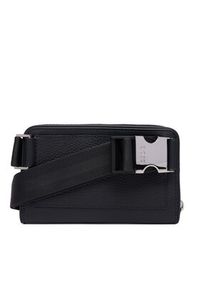 BOSS Saszetka nerka 50529286 Granatowy. Kolor: niebieski. Materiał: skóra #3