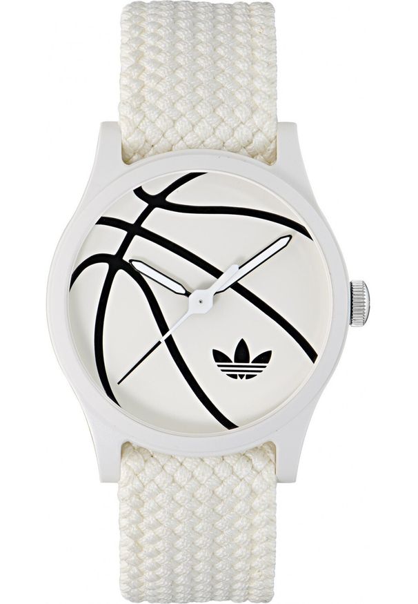 Adidas - Zegarek męski adidas Originals AOSY25025 biały. Kolor: biały