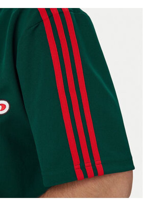 Adidas - adidas T-Shirt Summer League Varsity Baseball KE2245 Zielony Oversize. Kolor: zielony. Materiał: syntetyk