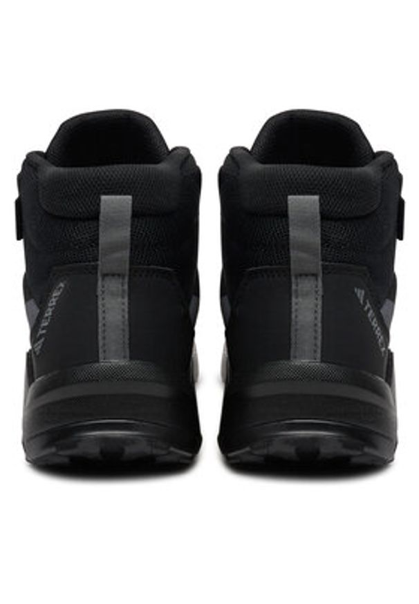 Adidas - adidas Trekkingi Terrex Ax4r Mid Rain.Rdy IF6517 Czarny. Kolor: czarny. Materiał: materiał. Model: Adidas Terrex. Sport: turystyka piesza