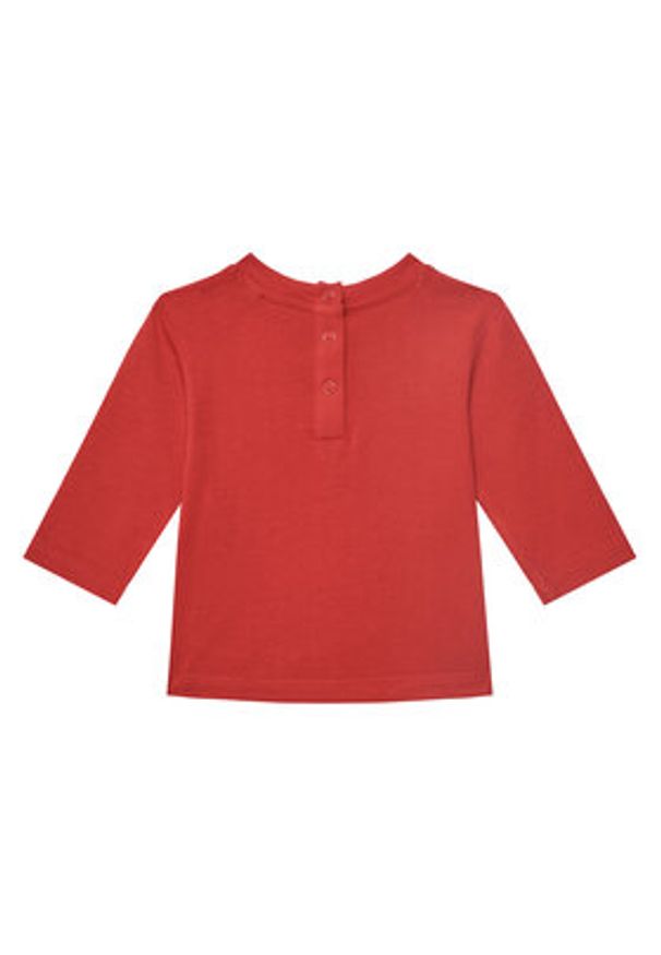 Guess Bluzka I5YI02 K8HM4 Czerwony Regular Fit. Kolor: czerwony. Materiał: bawełna