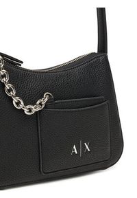 Armani Exchange Torebka XW001571 AF15625 UC001 Czarny. Kolor: czarny. Materiał: skórzane