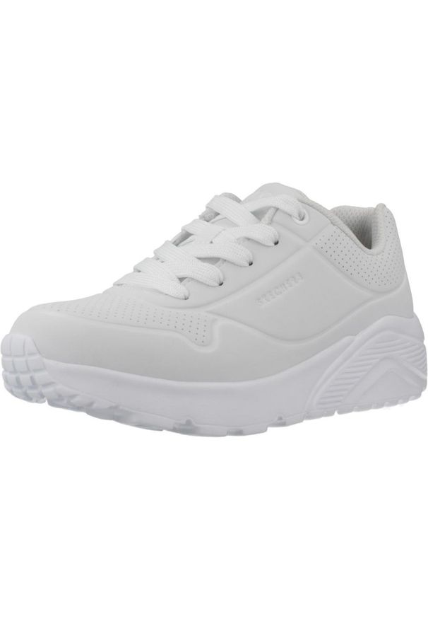 skechers - Tenisówki Skechers Model Uno Lite - Delodox Kolor Biały. Kolor: biały. Materiał: syntetyk, tkanina. Model: Skechers Sport. Sport: turystyka piesza