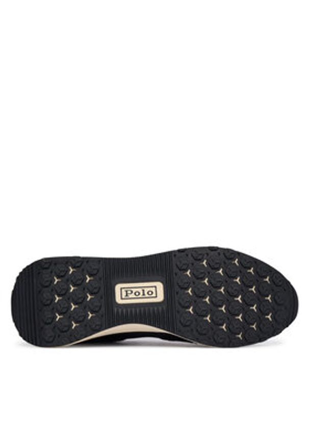 Polo Ralph Lauren Sneakersy Train 89 V2 809973975004 Czarny. Kolor: czarny. Materiał: zamsz, skóra