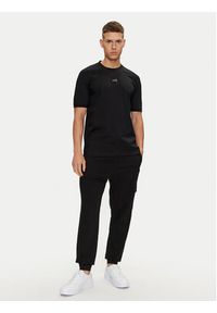 Hugo T-Shirt Diragolino_Gel 50528171 Czarny Regular Fit. Kolor: czarny. Materiał: bawełna #4