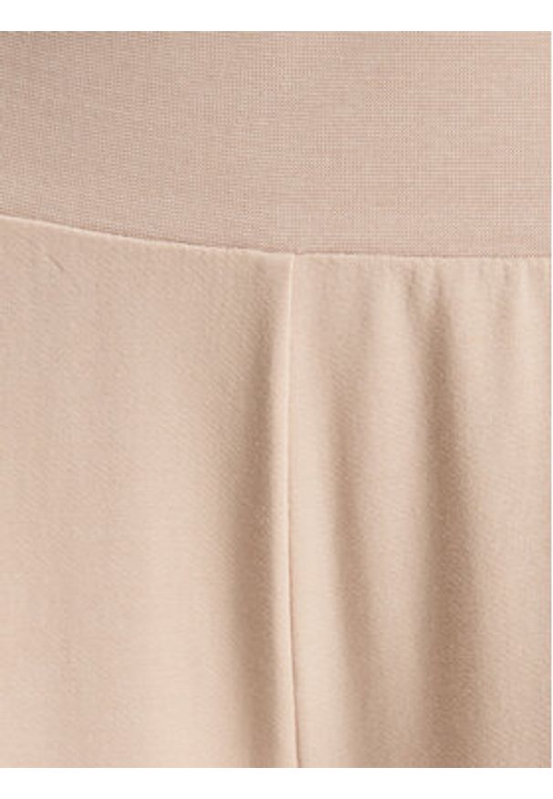 EA7 Emporio Armani Spodnie dresowe 7W000462 AF13135 U1046 Beżowy Relaxed Fit. Kolor: beżowy. Materiał: bawełna