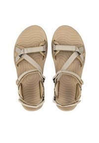 Jack Wolfskin Sandały Lakewood Ride Sandal W 4019041 Brązowy. Kolor: brązowy. Materiał: materiał #4