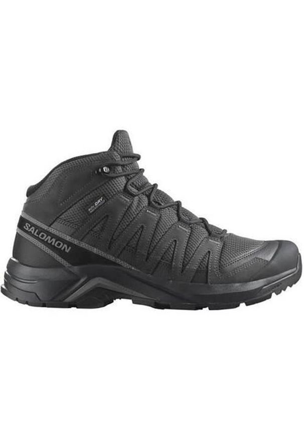 salomon - Buty trekkingowe męskie Salomon X-adventure Recon Mid Gtx. Kolor: czarny. Materiał: materiał, syntetyk. Szerokość cholewki: normalna. Sport: turystyka piesza