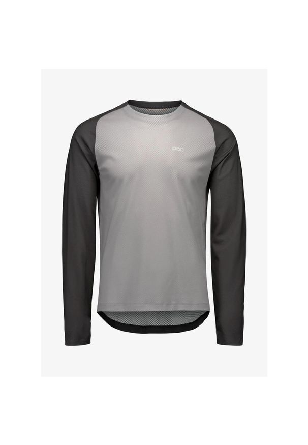 Bluza rowerowa męska POC Motion Air L/S Jersey. Kolor: szary. Materiał: jersey