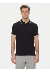 JOOP! Jeans Polo 15 JJJ-04Agnello 30045613 Czarny Modern Fit. Typ kołnierza: polo. Kolor: czarny. Materiał: bawełna #1