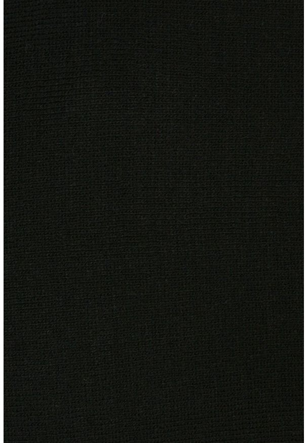 Wąski, Dobrze Przylegający Męski Komin, Czarny, Zimowy – Pako Jeans. Kolor: czarny. Materiał: akryl. Sezon: zima