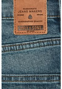 Only & Sons - Jeansy. Kolor: niebieski. Materiał: jeans #4