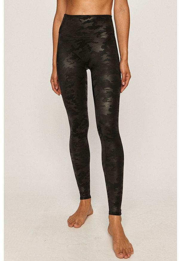 Spanx - Legginsy. Kolor: czarny. Materiał: dzianina