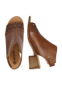 Remonte Sandały CEO-R8772-24 Brązowy. Kolor: brązowy. Materiał: skóra #8