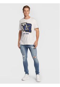 True Religion T-Shirt 106309 Biały Regular Fit. Kolor: biały. Materiał: bawełna